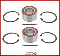 2X Radlager Radlagersatz Vorne FüR Daewoo Nexia Opel Kadett Ascona Astra