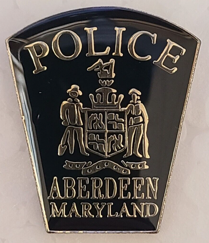 ABERDEEN MARYLAND POLICE spilla da bavero / cravatta / cravatta - Foto 1 di 5