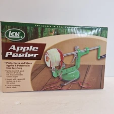 LEM Products 662 Apple & Potato Peeler, Green