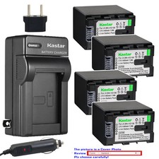 Kastar Battery AC Charger for JVC BN-VG138 JVC Everio GZ-HM435 Everio GZ-HM440