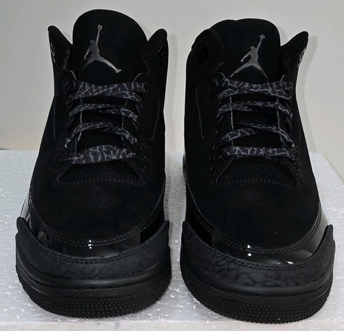 US12-Air Jordan 3 Retro Black CAT 2025 Men's Sneakers NEVER WORN ✅FREE SHIP✅