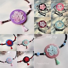 Handmade Korean Hanbok Headband Traditional with box lovely series BORAUNNII