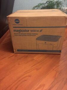 Brand New Konica Minolta Magicolor 1600w Color Laser Printer Nib Sealed Ebay