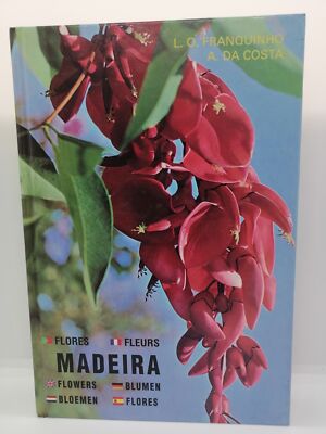 Book Plants and Flowers of Madeira - Study of the flora in 6 languages 1999...
