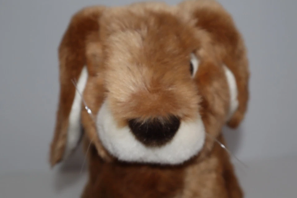 Vintage 1999 TY CLASSIC Peter Brown White Stuffed Plush Bunny Rabbit Hang Tag! - Image 4 of 4