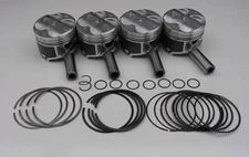 82MM NIPPON RACING FLOATING USDM ITR B18C1 B18C5 +0.040" OVERSIZED P73 PISTONS  
