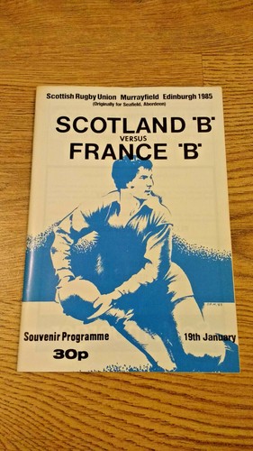 Scotland v France Rugby Programmes 1948 - 2012 - Picture 41 of 66