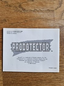 Probotector - Nintendo NES - NES-77-NOE - CIB / OVP - PAL B