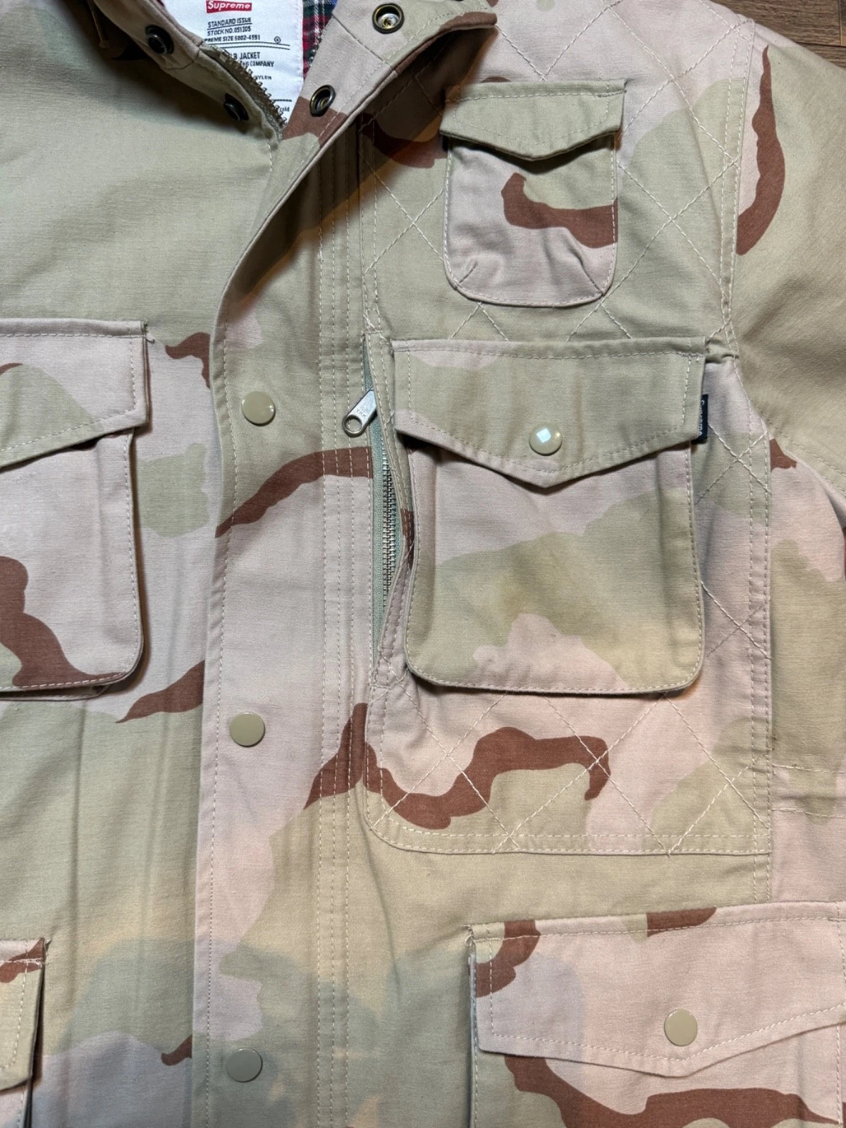 Supreme Hooded Field Jacket DCU camo Large image 5