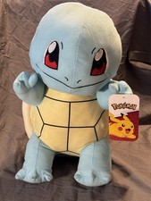 Pok mon Squirtle Plush 16 The Toy Factory 2022 Tagged Large Stuffed Animal