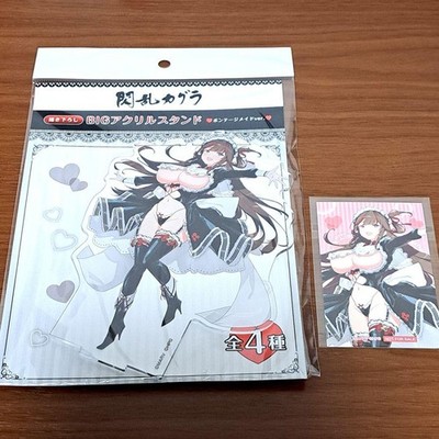 Senran Kagura Toki Bondage Maid Acrylic Stand + Bonus Illustration Card