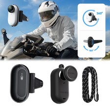 For Insta360 GO 3S GO 3 Camera Helmet Mount Holder / Protective Cover Lanyard