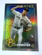 2024 Topps Series 1 Quinn Priester #93 Easter Holiday Foil RC - Pirates