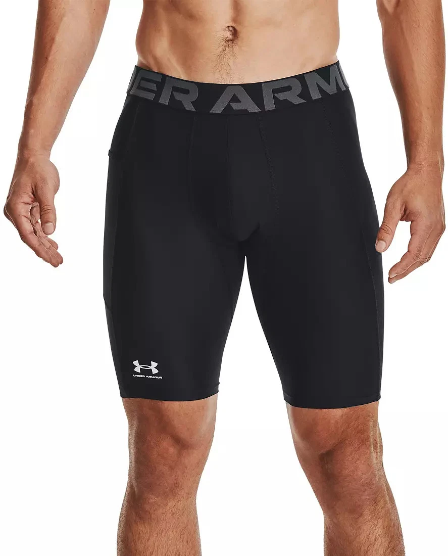 Under Armour Men's HeatGear Long Compression 9" Shorts, Black, L (194514297565)
Opens in a new windo