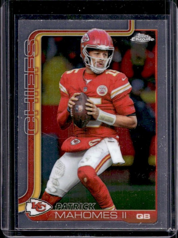 2025 Topps Chrome Patrick Mahomes II #148 Chiefs
