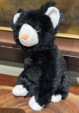 Melissa And Doug Black Cat 10 Plush Toy Excellent Condition