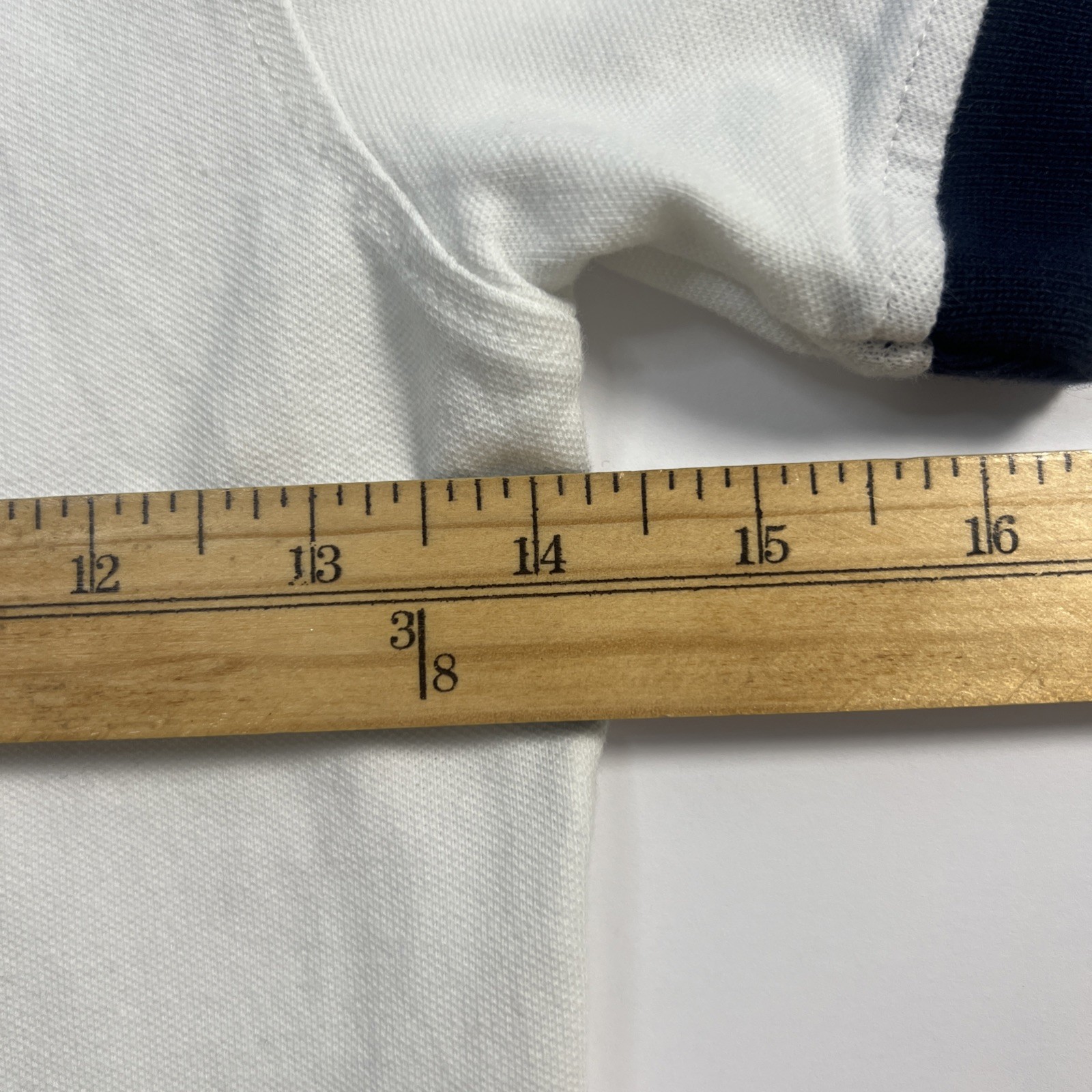 Brooks Brothers Boys' Cotton Blend Contrast Johnny Collar Pique Polo Shirt Sz 7Y image 5
