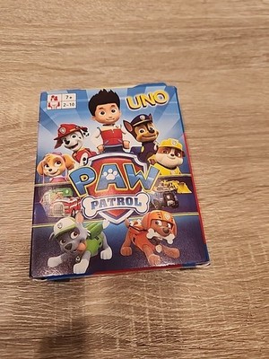 Uno Card Game Paw Patrol Edition 2 Decks of Cards Brand New Sealed