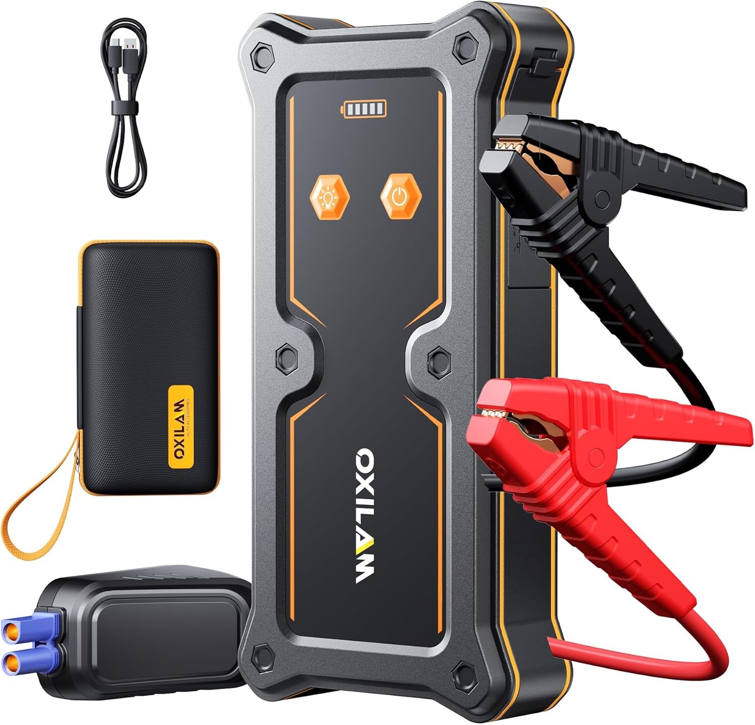 OXILAM 8000A Jump Starter - Car Jumper Starter Portable for 