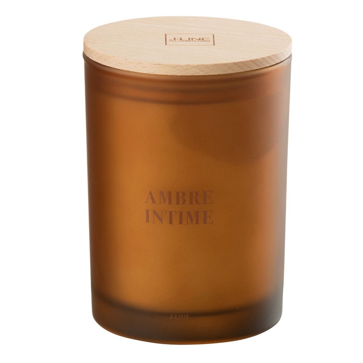 Bougie parfumée Ambre Intime Accords Essentiels de 12cm pour la maison