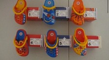 McDonald  S AMERICAN GAMES CROCS "LOT OF 11 SETS"