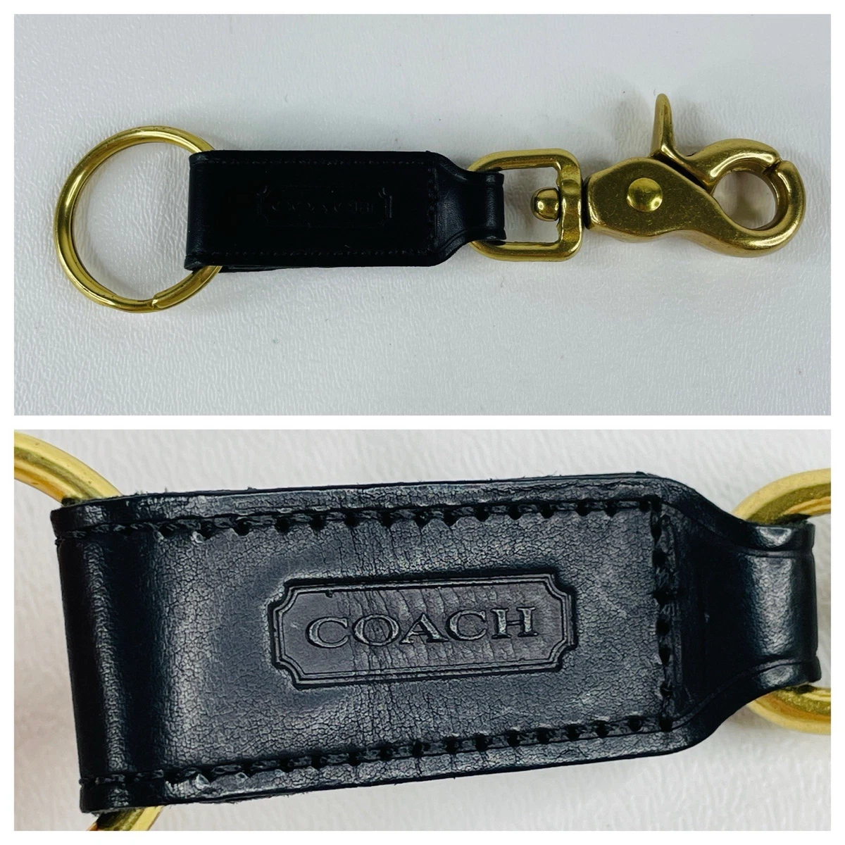 Coach Leather Key Keyrings for Women for sale | eBay