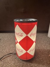 Vintage 1996 Coca Cola commerative lamp