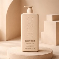 Ciroa Body Shower Gel Almond Milk & Manuka Honey 33.8 Oz FULL SIZE Soothe Calm 0.57 per gallon