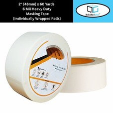 Painters Masking Tape 2" x 60 Yards 6 Mil Heavy Duty 24 Rolls