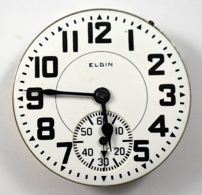 Vintage Elgin Grade 478 B.W Raymond 16s 21J RR Pocket Watch Movement lot.ea