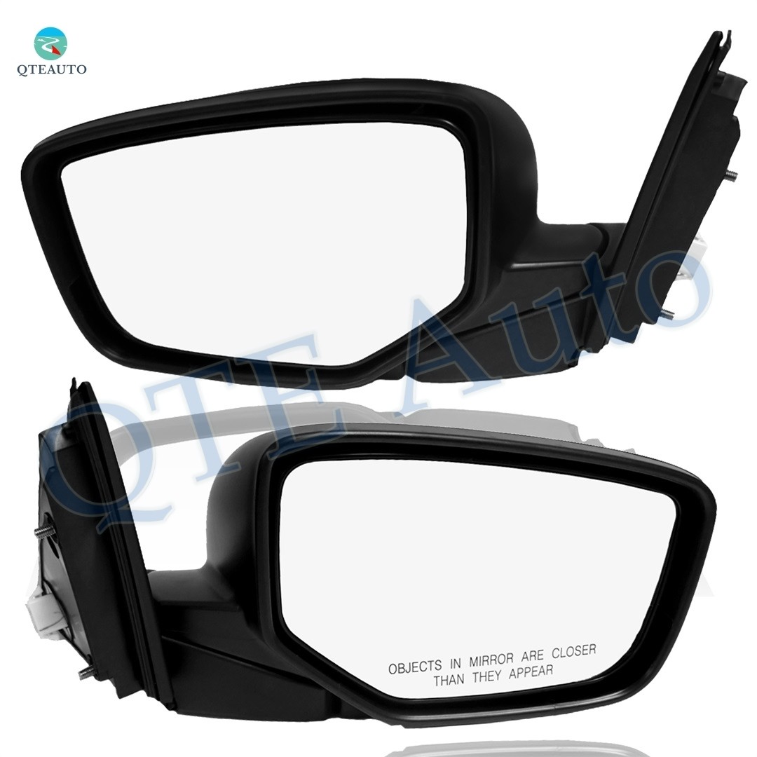 2PC Left-Right Side Power Heated Foldaway View Mirror For 2008-2012 Honda Accord