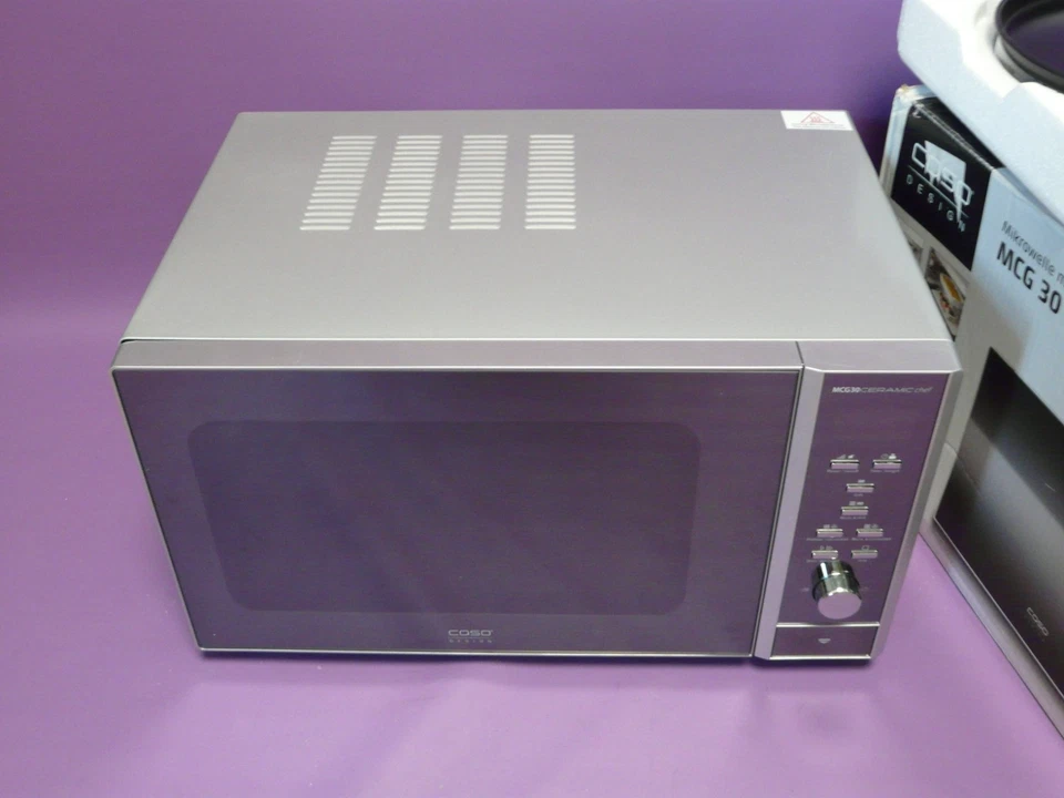 CASO MCG 30 Ceramic Chef 900W Mikrowelle + Heißluft + Grill, 30 L Keramikboden - Bild 2 von 4