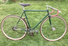 Vintage 22" inch Fancy Lugged Granby Track Racing Bicycle. 394.