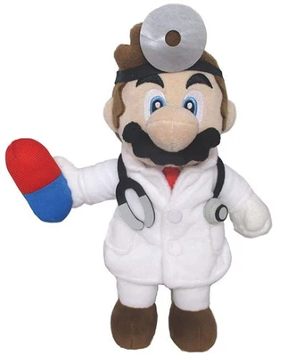Nintendo Plüschfigur Dr. Mario - 24cm - Neu & OVP - Bild 1 von 2