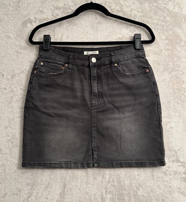 Billabong Magic Denim Mini Skirt Rock Retro Distressed 28  Size 7