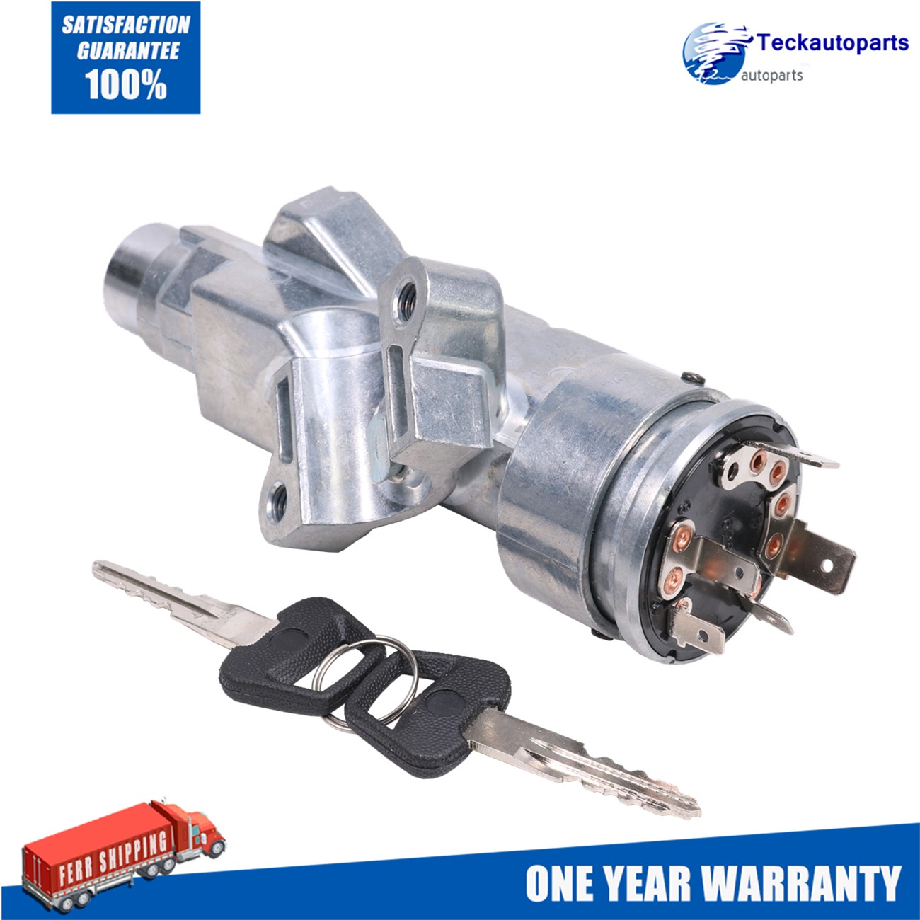 Ignition Barrel Steering Lock Fits Land Rover Defender QRF100870 2.5NA & 2.5TD
