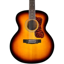 Guild F-2512E Deluxe Westerly Collection 12-String Jumbo A/E Guitar Antique Brst