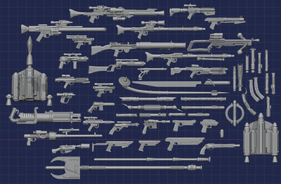Star Wars - Accessory Collection - 1:18, 1:12, 1:6 Scales