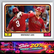 2022 Topps Heritage #CC-4 Brotherly Love Combo Cards