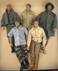 5 hasbro GI Joe 12” Figures  4 Dated 1996 , 1 - 2001 Extra Clothes