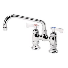 Krowne 15408L 4 in Deck Mount Royal Series Faucet w/ 8 in Spout