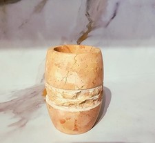 Unique Marble Tumbler Bathroom Pink New