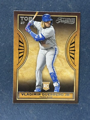 2019 Timeless Treasures #19 Vladimir Guerrero Jr. Blue Jays RC