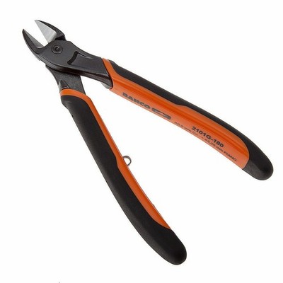 BAHCO 180mm (7'') ERGO Wire/Cable Side Cutter/Cutting Hand Tool Plier, 2101G 180