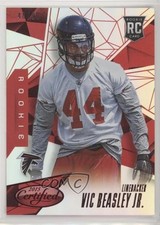 2015 Certified Rookies Mirror Red 48/99 Vic Beasley Jr #192 fm1