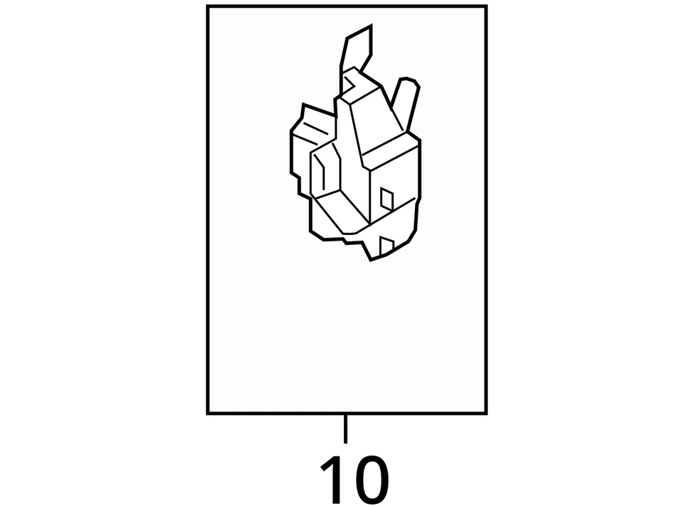 Wash Reservoir Fits 08-12 INFINITI EX35 1107482 - Изображение 3 из 3