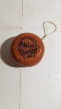 Vintage Wood Dixie Caverns Souvenir Yo Yo Qty 1