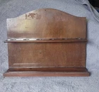 old Dunhill London wooden pipe holder for 6 pipes