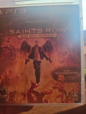 Saints Row Gat Out of Hell First Edition PlayStation 3 PS3 Complete CIB Tested