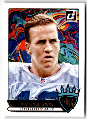 Panini NFL Donruss 2025 No. ATGK-PMG Peyton Manning All-Time Gridiron Kings